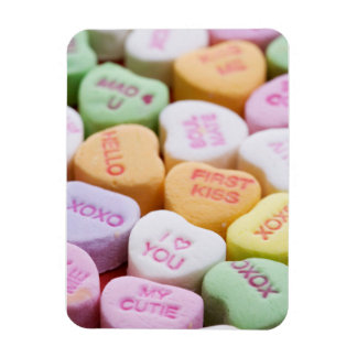 Candy Hearts-konversationer Magnet