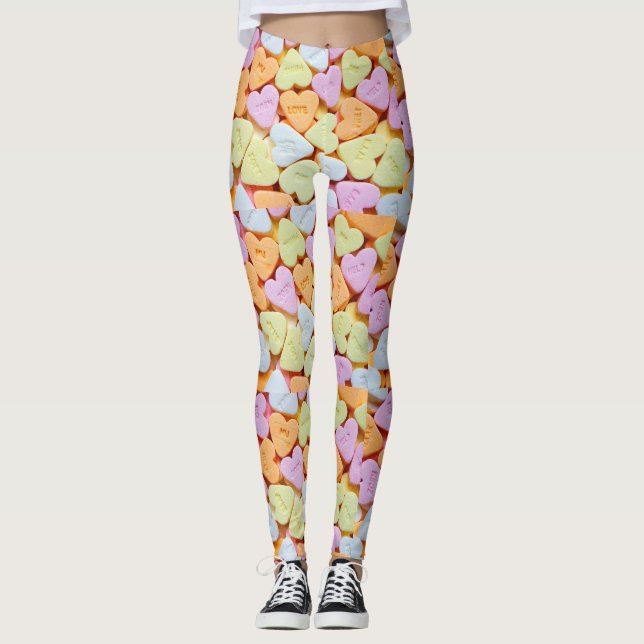 Candy Hearts Leggings (Framsida)