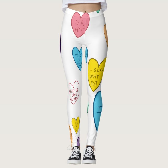 Candy Hearts Leggings (Framsida)