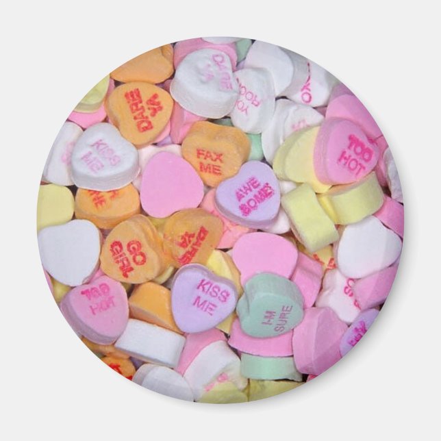 Candy Hearts Magnet (Framsidan)