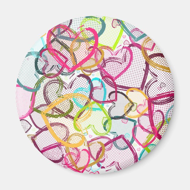 Candy Hearts Magnet (Framsidan)