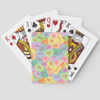 Candy Hearts Mönster - SFW Casinokort