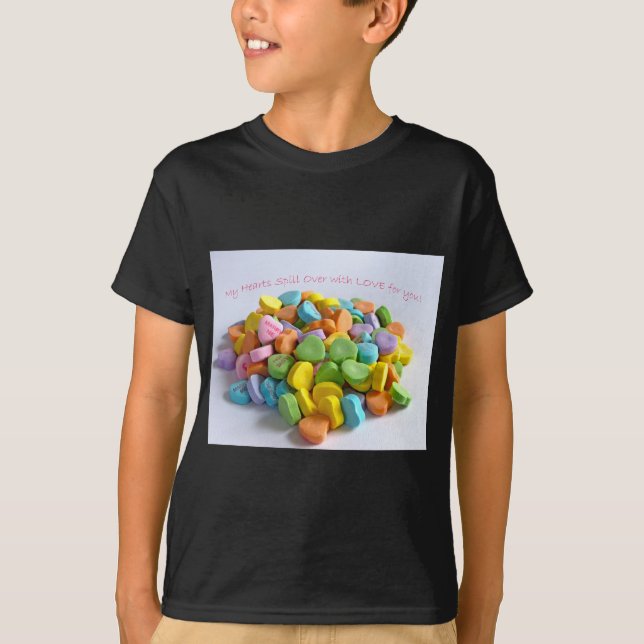 Candy Hearts T-shirt (Framsida)