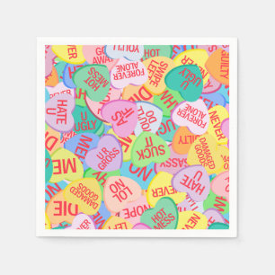 Candy Hearts V. 2.0 Pappersservett