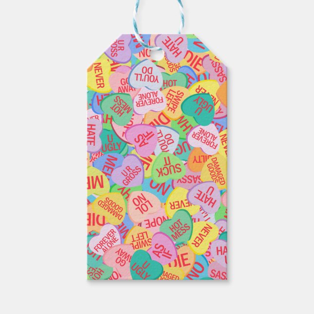 Candy Hearts V. 2.0 Presentetikett (Framsidan)