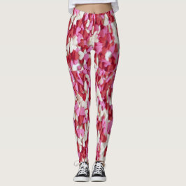 Candy Hearts Valentines day Leggings