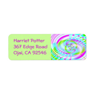 Candy Himlar 3 Bra Fractal Art Returadress Etikett