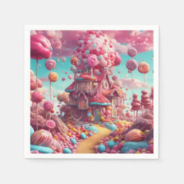 Candy house pappersservett