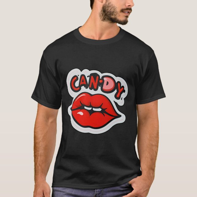 Candy Kiss T Shirt (Framsida)