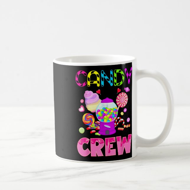 Candy Land Candy Crew Dekorations Sweets Candy Sq Kaffemugg (Höger)