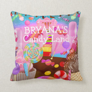 Candy Land-fest Fantasigodisar Personlig Kudde