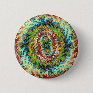 Candy Land - Fractal Button Knapp