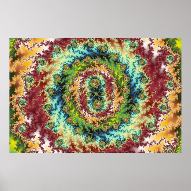 Candy Land - Fractal Poster (Framsidan)
