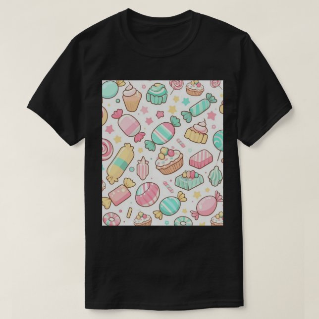 Candy Land Graphic(2) T Shirt (Design framsida)