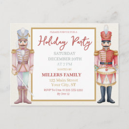 Candy Land Nutcracker Jul Holiday Helg Vykort