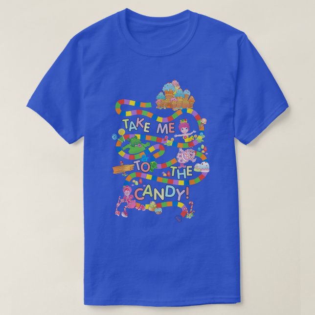 Candy Land tar mig till godiset 94 T Shirt (Design framsida)