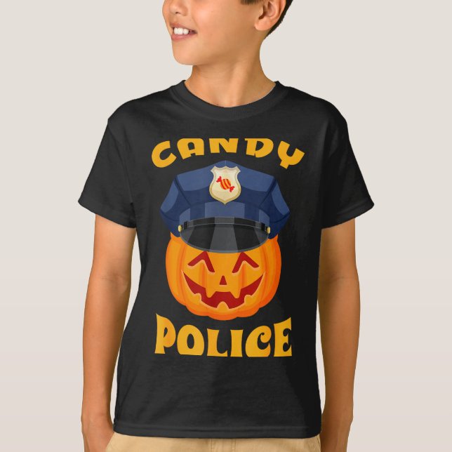 Candy Lice Halloween Party Trick Or Treat Security T Shirt (Framsida)