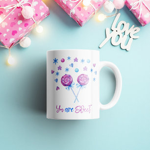 Candy lollipop sötkaffe Mugg