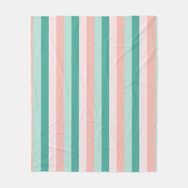 Candy Mint Fleece Blanket (Framsidan)