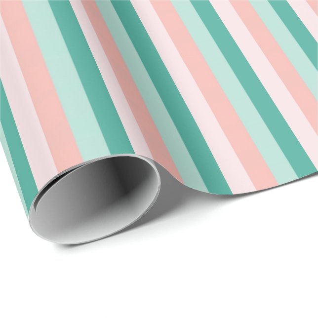 Candy Mint Wrapping Papper Presentpapper (Rullad Hörn)
