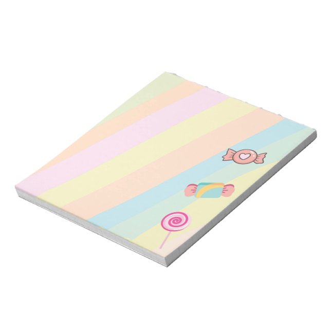 Candy Mitzvah Notes Anteckningsblock (Roterad)