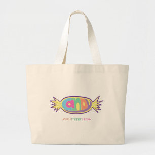 Candy mmm Tote Bag Jumbo Tygkasse