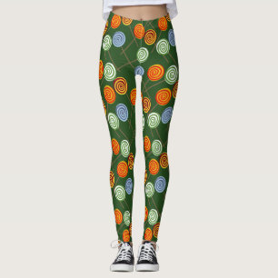 Candy mönster   Lollies mönster   Lollipop 22 Leggings