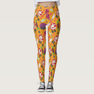 Candy mönster   Lollies mönster   Lollipop 23 Leggings