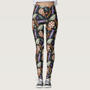 Candy mönster   Lollies mönster   Lollipop 55 Leggings