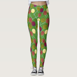 Candy mönster   Lollies mönster   Lollipop 58 Leggings