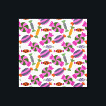 Candy mönster | Lollies mönster | Lollipop 6 Canvastryck<br><div class="desc">Dessert mönster för godis älskare som kärlek glass, popsiklar, donuts, choklad, cupkaka och Gelato. Det är perfekten mönster för sommar och strand. Det är perfektens för barn. Det kan också ges som en födelsedagspresent till din bästa vän, pojkvän, flickvän, son eller dotter som också eftersöker kärlek. Det är också en...</div>