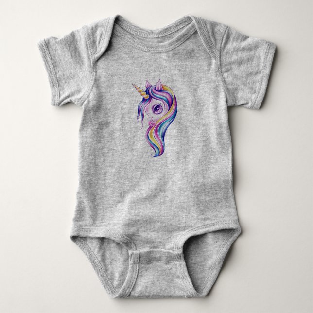 Candy Pop Enhörning Tee Shirt (Framsida)