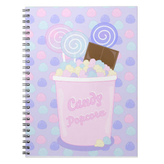 Candy Popcorn Planner Anteckningsbok