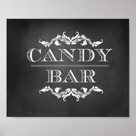 Candy Pub Bord Sign 8x10 Poster
