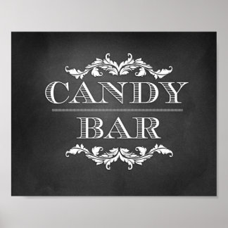 Candy Pub Bord Sign 8x10 Poster