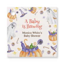 Candy Pumpkin Spöken Halloween Baby Brewing Shower