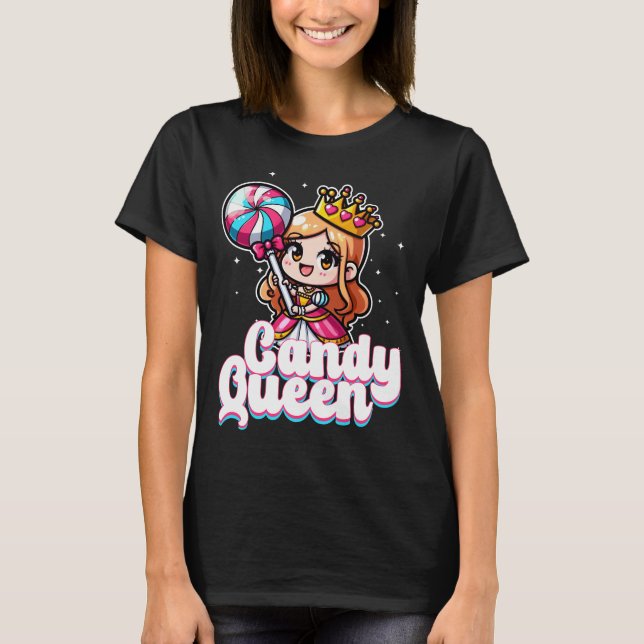 Candy Queen T Shirt (Framsida)