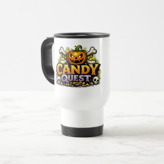 Candy Quest App 'Knock' Logo Travel Mug Resemugg