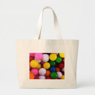 Candy rainbow gum bollar jumbo tygkasse