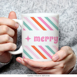 Candy Rand Helgdag Coffee Mugg