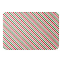 Candy Rand jul Bathroom Tub Mat
