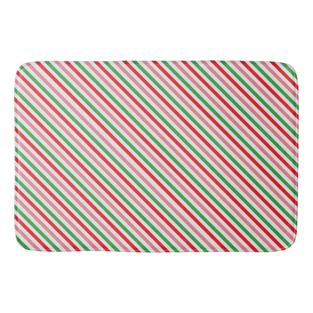 Candy Rand jul Bathroom Tub Mat Badrumsmatta (Framsidan)