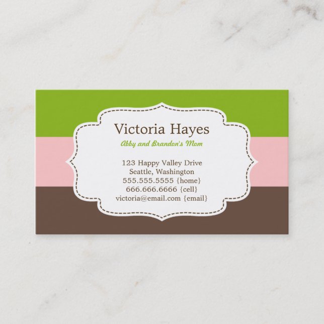 Candy Rand Mamma Cards (Framsida)