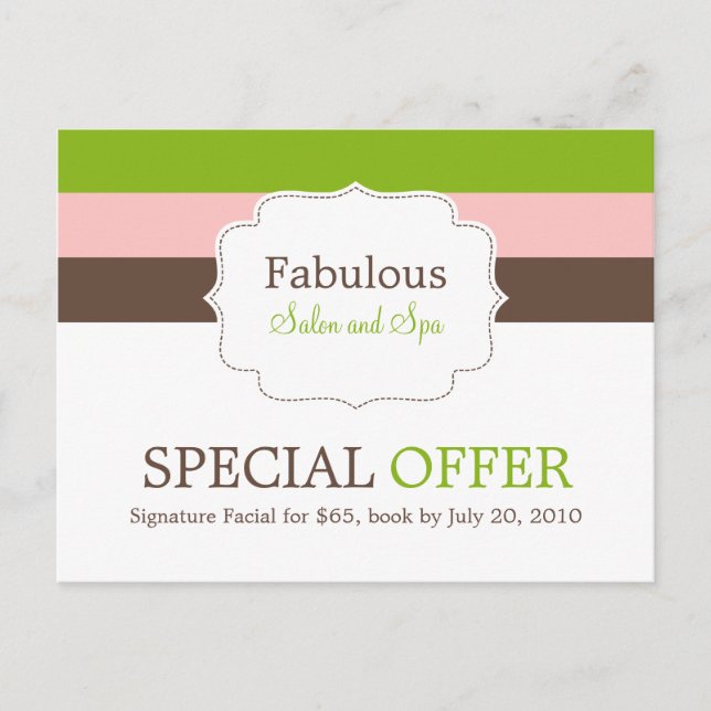 Candy Rand PR-kort Vykort (Framsida)