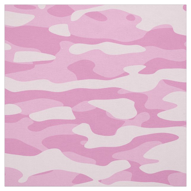 Candy Rosa Camo Fabric Tyg (Provkarta)