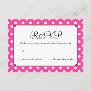 Candy Rosa Polka Dot Bat mitzvah OSA Kort