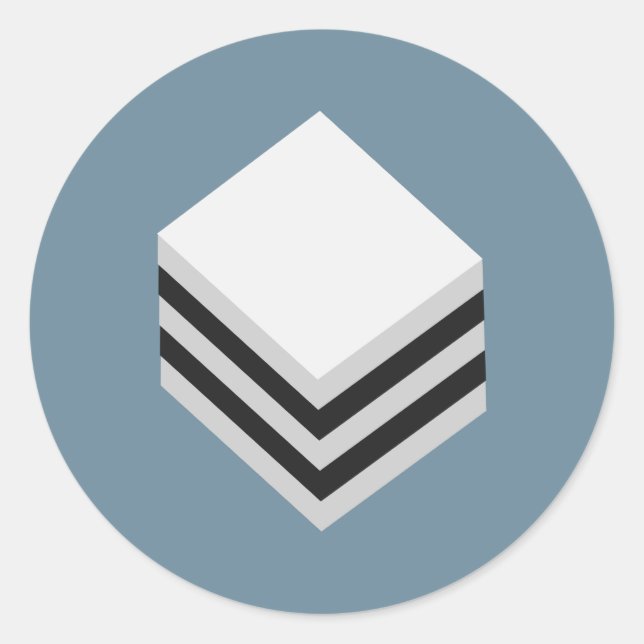 Candy Runt Klistermärke (Framsida)