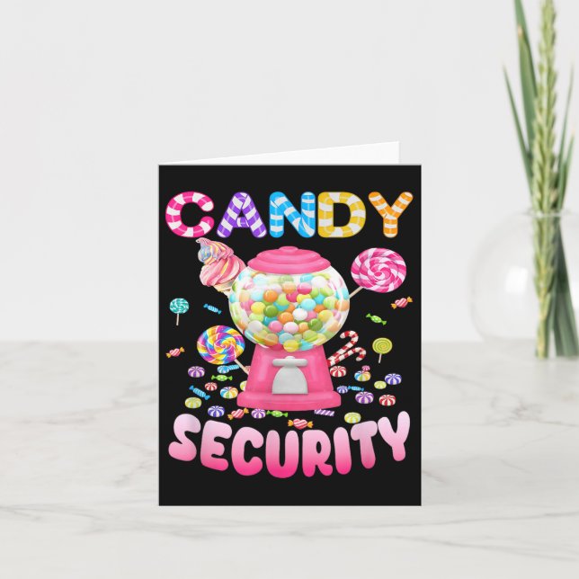 Candy-security Candyland Costume Kids Tonåringars  Kort (Framsida)