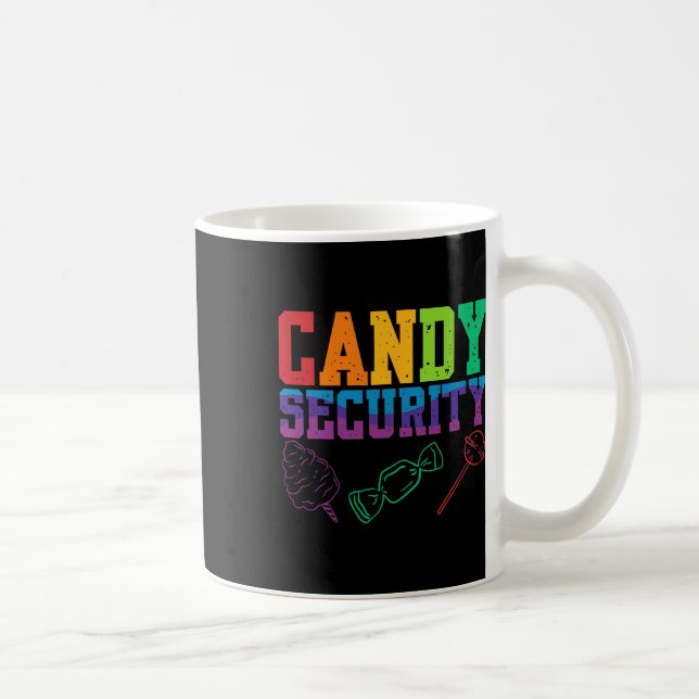 Candy Security Candyland Halloween Costume Kids Te Kaffemugg (Höger)