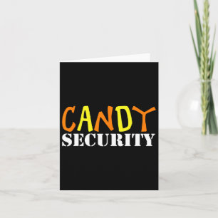 Candy Security Easy Halloween Costume for Lazy Adu Kort